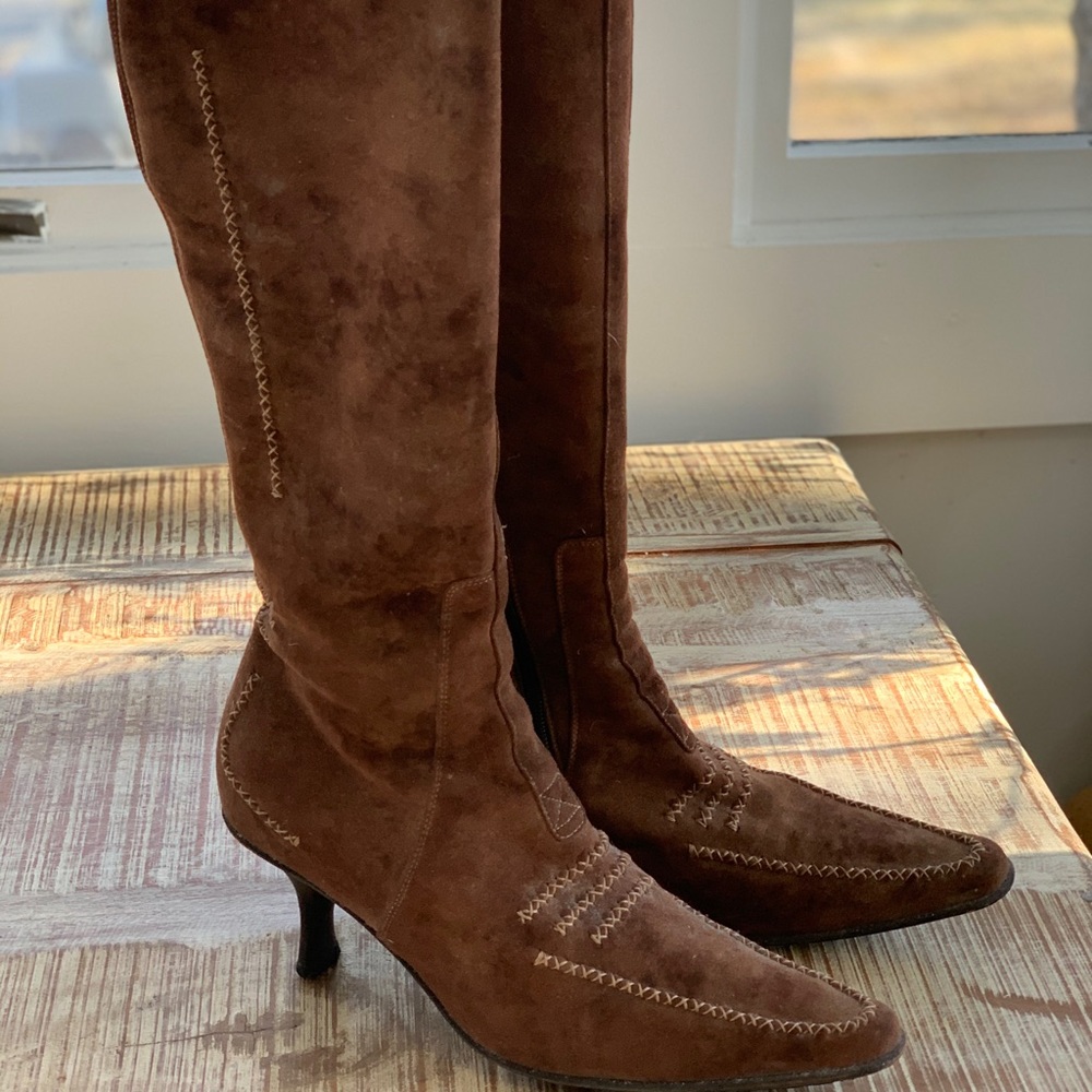 Italian made vintage designer boots